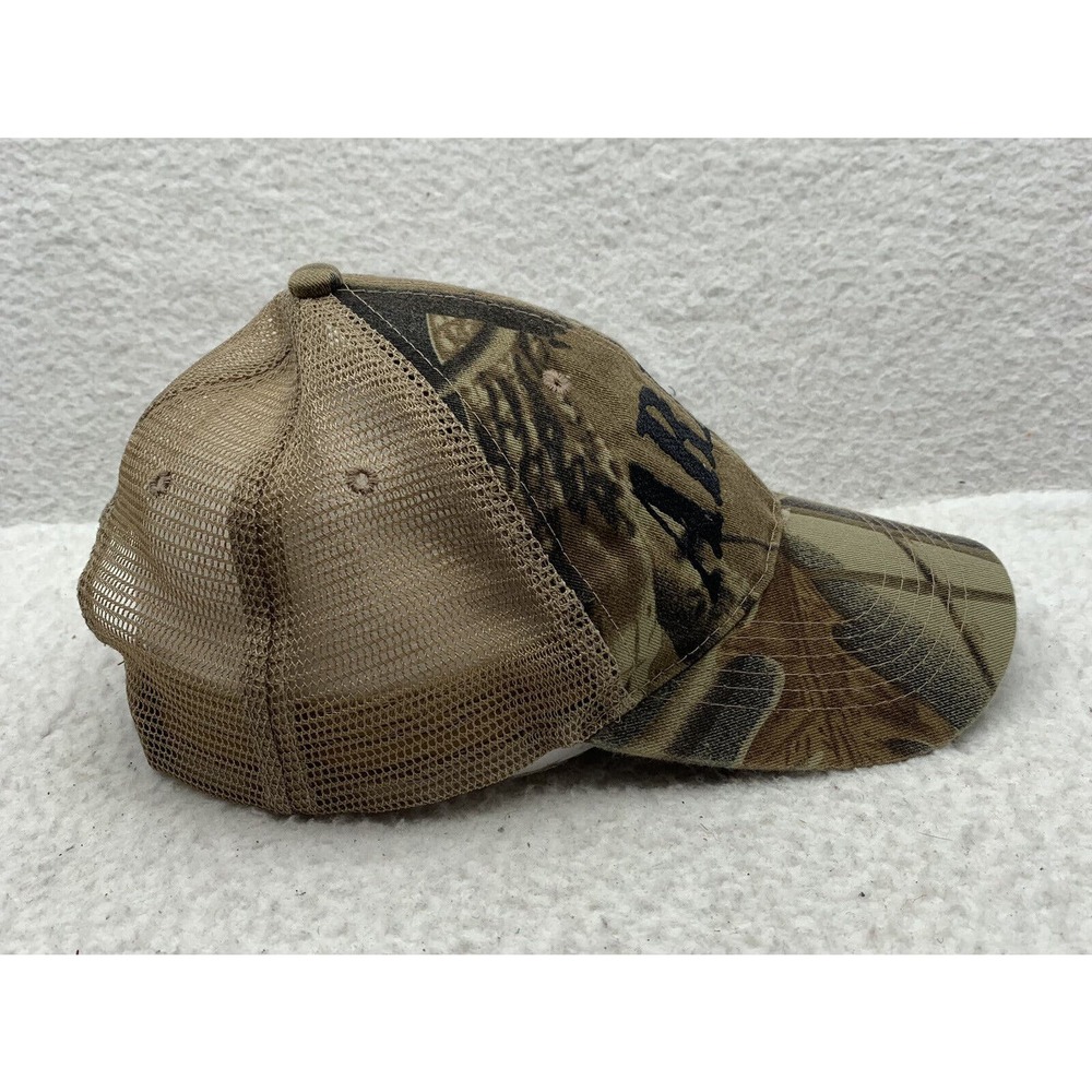 Eagle Crest Army Camo Snapback Hat Mens OSFM Mesh Dad Cap Hunting Outdoors‎ - Picture 4 of 7